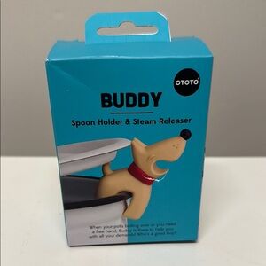 Buddy Spoon Holder & Steam Releaser - Tan